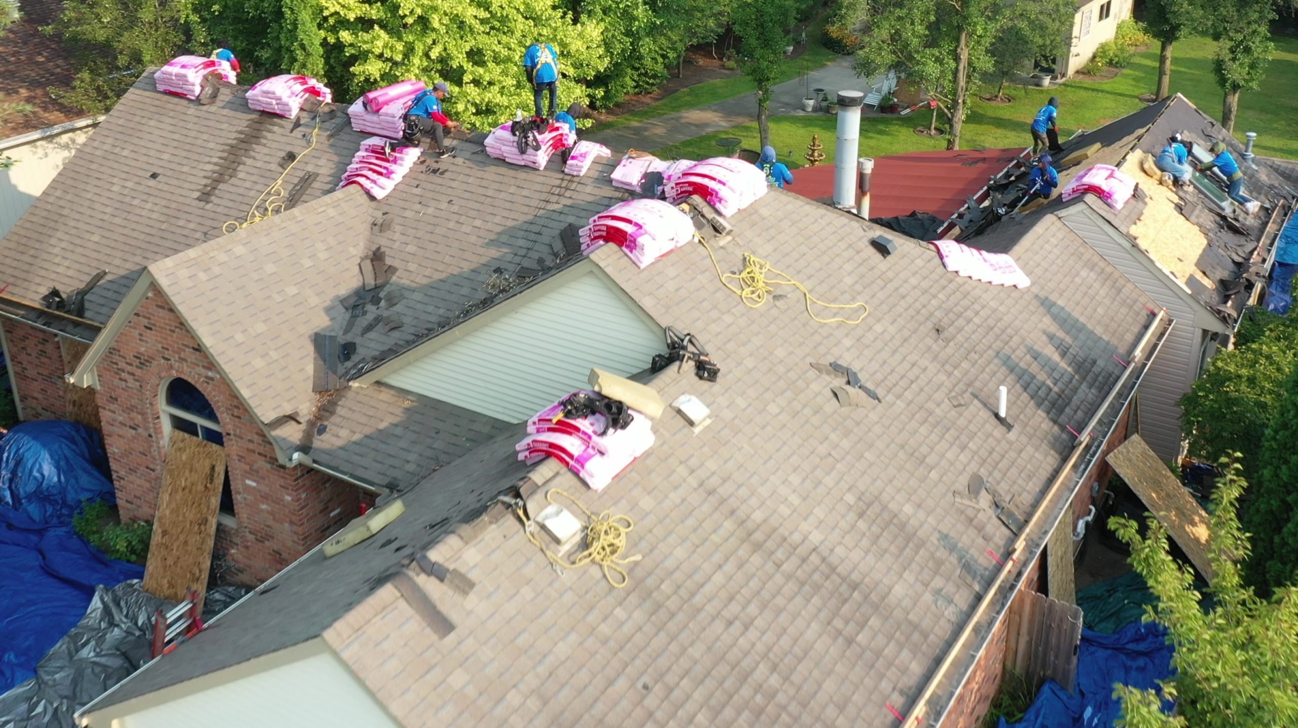 Lighthouse Exteriors Roofing Process