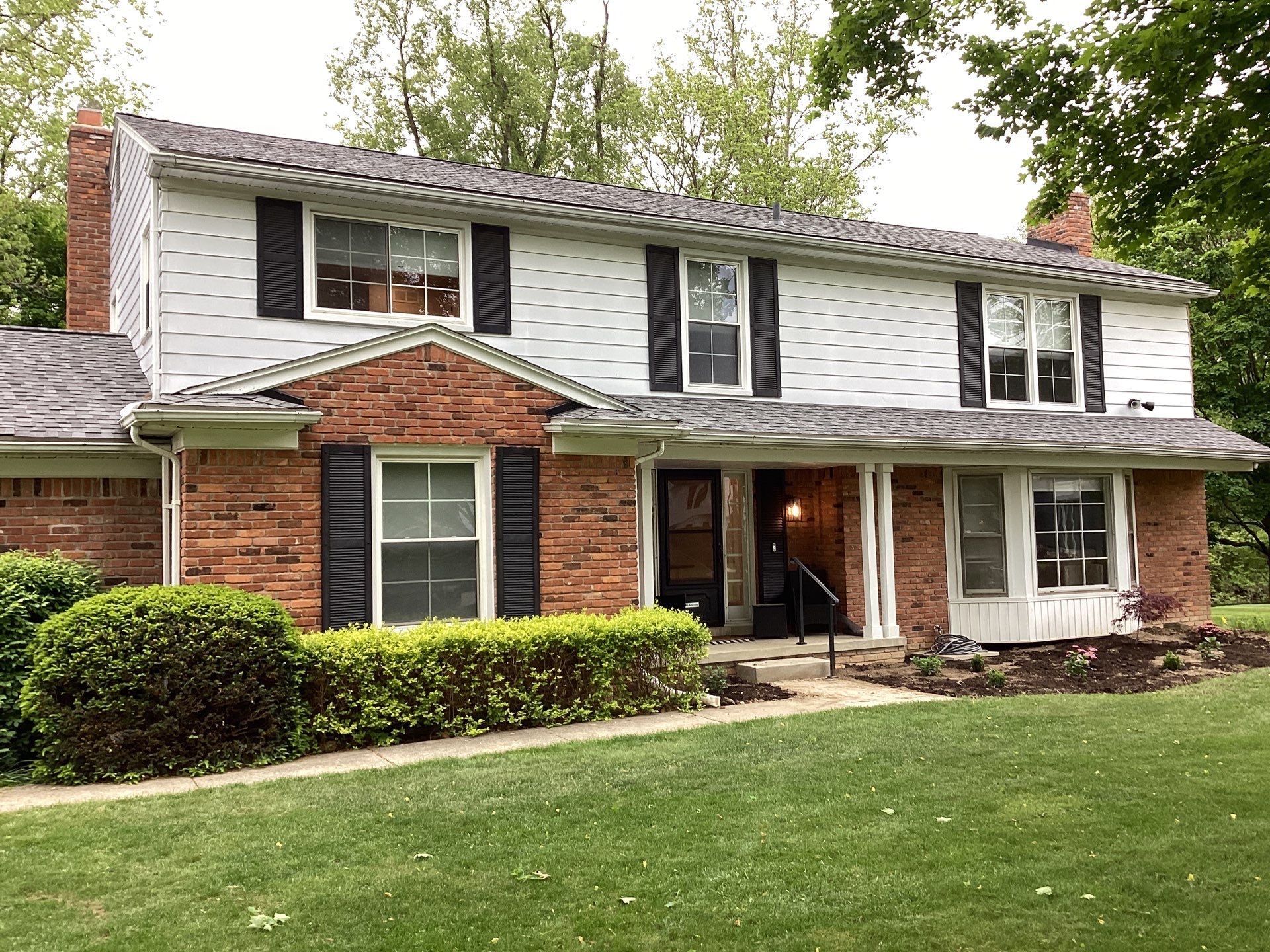James Hardie Siding Replacement Oakland Township after Photo